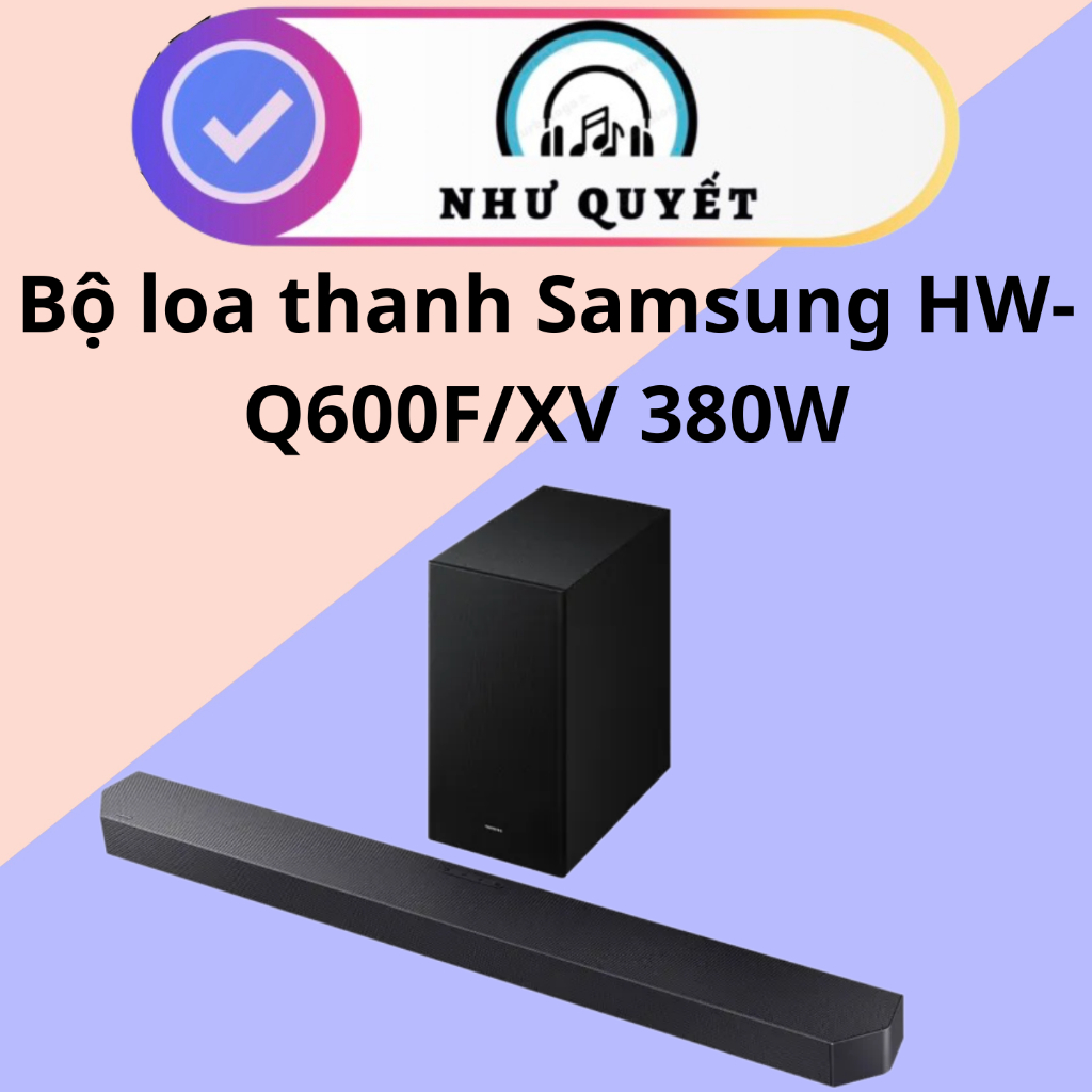 Loa Thanh Samsung Q-series Q600F Công Suất 380w 3.1.2 hàng chính hãng