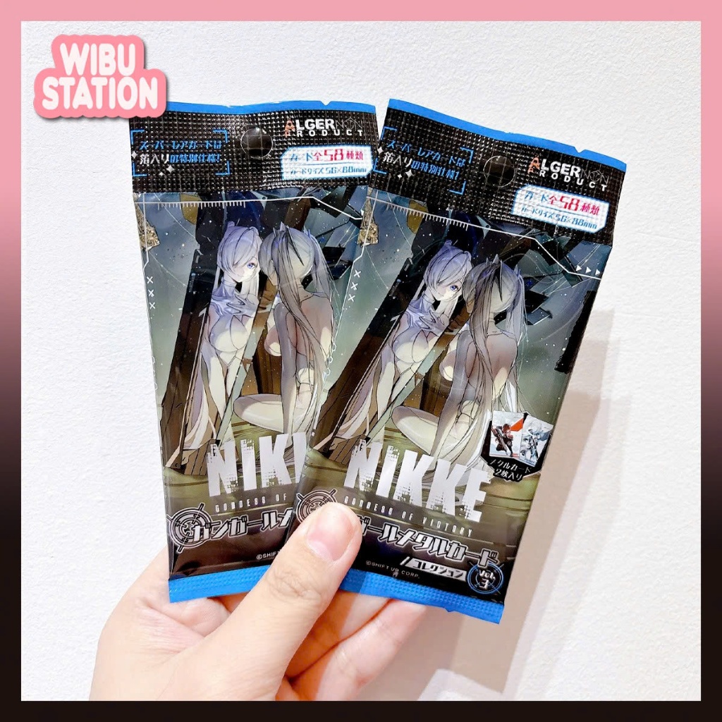 [WibuStation] Thẻ nhân phẩm Metal card Goddess of Victory: NIKKE Vol 3 (ALGER PRODUCT)