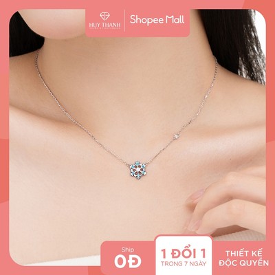 RABBIT TALES Dây chuyền Vàng 10K đá Màu Magic Glow DCZ099 Huy Thanh Jewelry