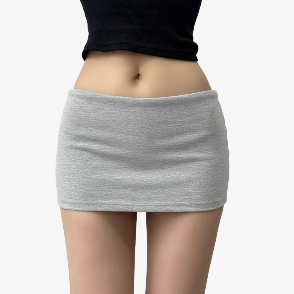 Chân Váy Dáng Ngắn Cạp Trễ Ôm Vòng 3 Chất Umi Co Giãn Thoải Mái By ChaBon CB24 | BigBuy360 - bigbuy360.vn