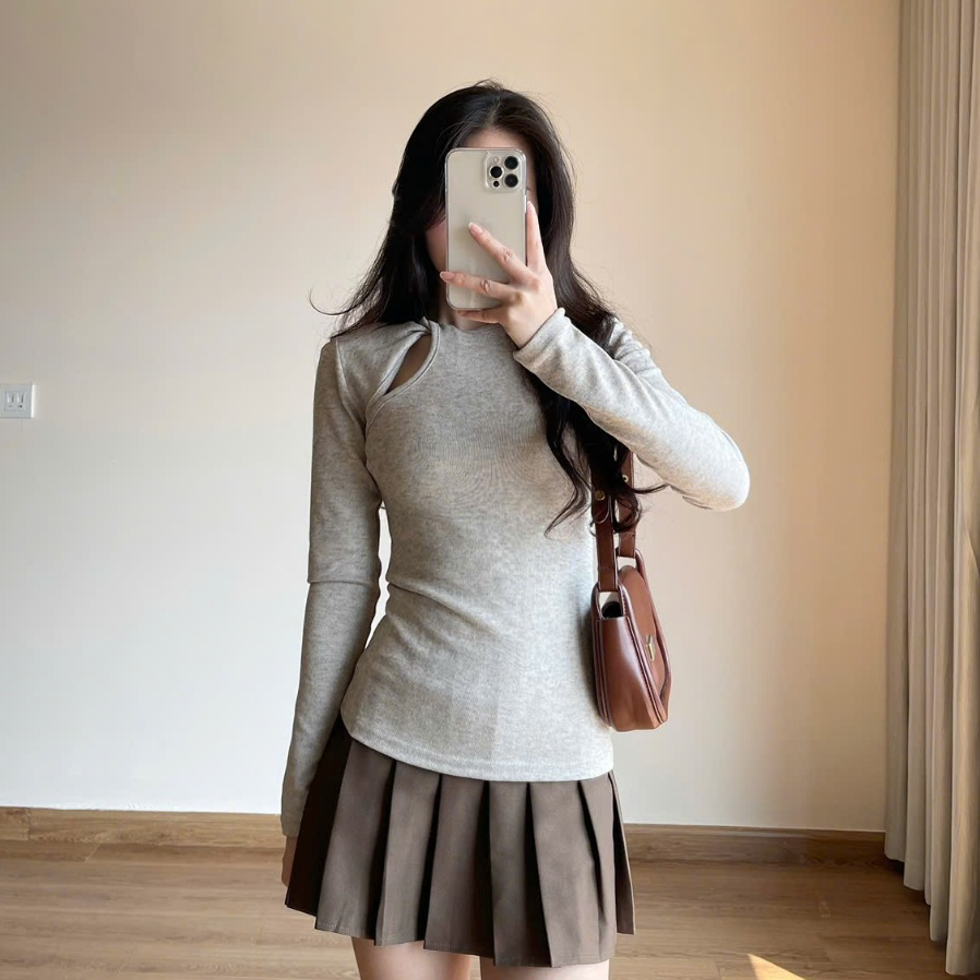 XẢ HÀNG Áo Thun Body Khoét Cổ Miho House | BigBuy360 - bigbuy360.vn