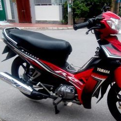 ( QUÁ RẺ) TRỌN BỘ TEM XE SIRIUS RC đỏ đen tốt