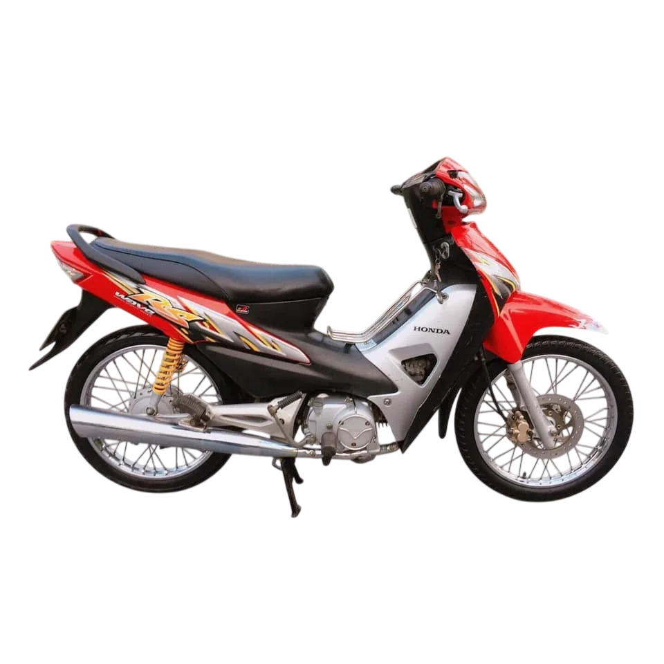 [MÓN LẺ]Dàn áo Wave RS 100 2006 2007 đỏ chính hãng, Bộ áo màu Wave RS100