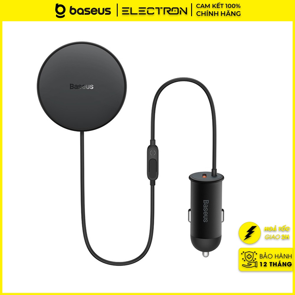Sạc Ô Tô Không Dây Magsafe Baseus CW01