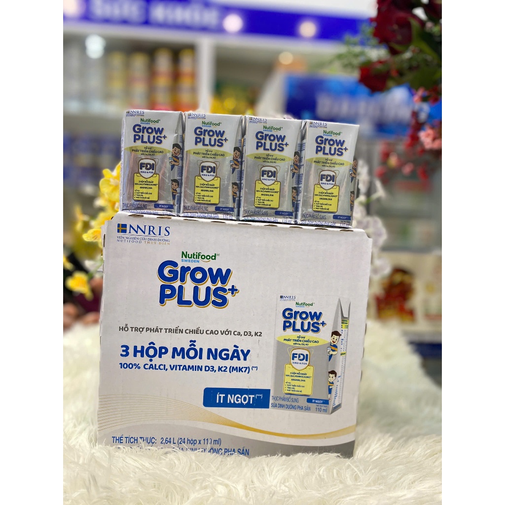 SỮA CÔNG THỨC PHA SẴN GROW PLUS+ 110ML (NUTIFOOD)
