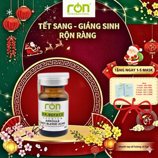  Serum AC Nâu Đen Ron Dr.BeFace  5ml  – Ampoule Dành Cho Da Dầu Làm Sạch Da & Kiểm Soát Nhờn AC nâu 