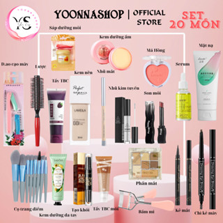 Bộ trang điểm đầy đủ 20 món bộ makeup dành cho cho mọi loại da đi chơi, đi học, đi tiệc
