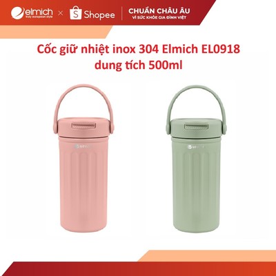 Cốc giữ nhiệt inox 304 Elmich EL0918 dung tích 500ml