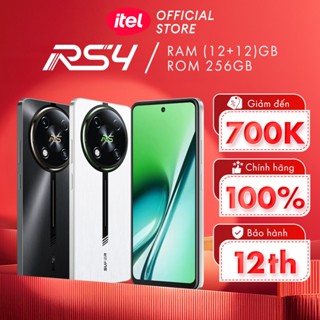  Điện Thoại Itel RS4 | NFC | 5000 mAH | 120Hz | Sạc Nhanh 45W | BH 12Tháng 