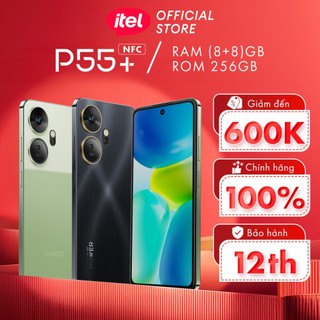  Điện Thoại Itel P55+ 8GB 256GB | NFC | 5000 mAH | Sạc Nhanh 45W | HD+90Hz 