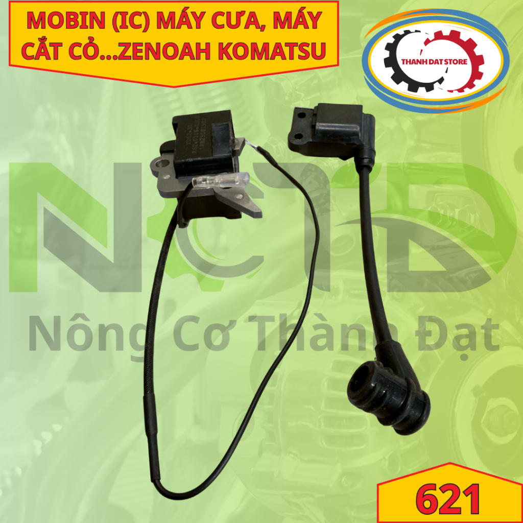 MOBIN ( IC ) Máy Cưa Xích . Máy Cắt Cỏ ZENOAH KOMATSU 621