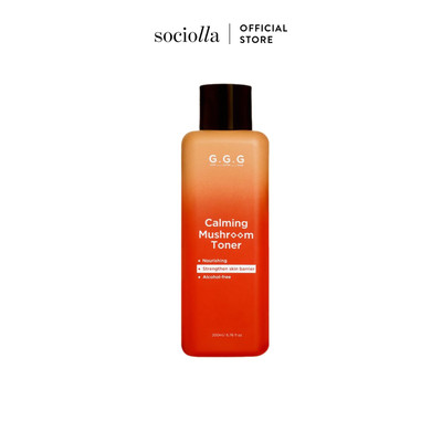Toner Nấm Chaga Cấp Ẩm & Làm Dịu Da G.G.G Calming Mushroom Toner