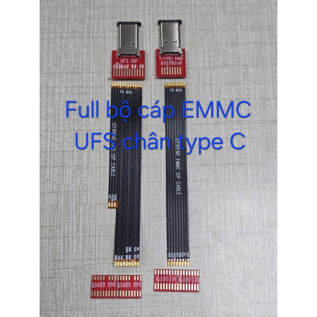 Cáp câu dây emmc ufs chân cho box Mipi F64 Jtag