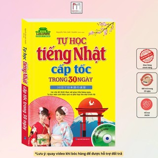 Sách - Tự học tiếng Nhật cấp tốc trong 30 ngày