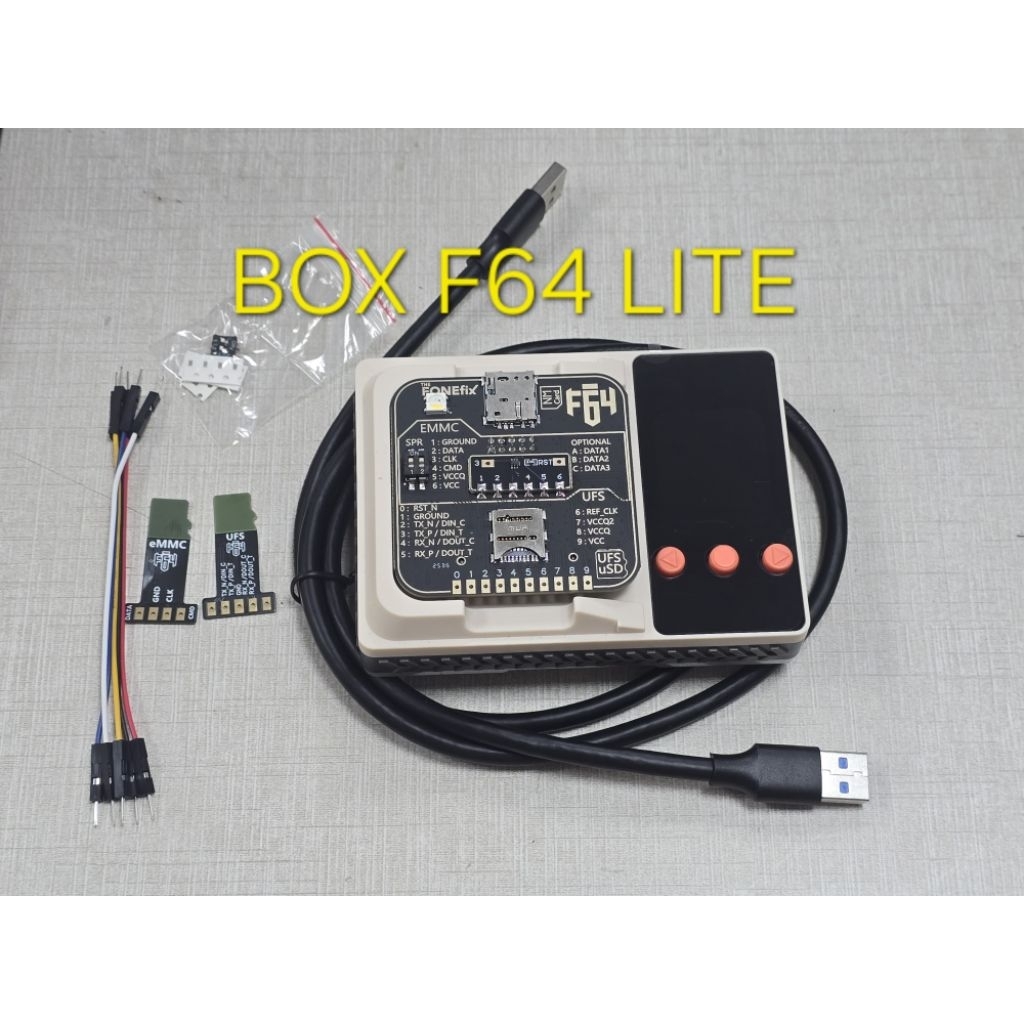 Box F64 lite,bộ đế emmc ufs sửa chữa điện thoại