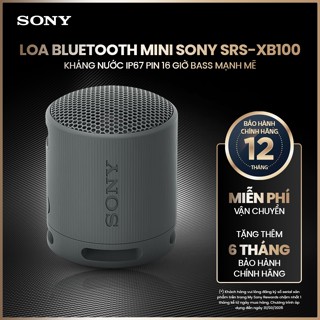  Loa bluetooth mini Sony SRS-XB100 kháng nước IP67 pin 16 giờ bass mạnh mẽ 