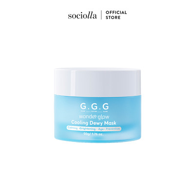 Mặt Nạ Gel Lạnh Hạ Nhiệt Da Tức Thì G.G.G Wonder Glow Cooling Dewy Mask