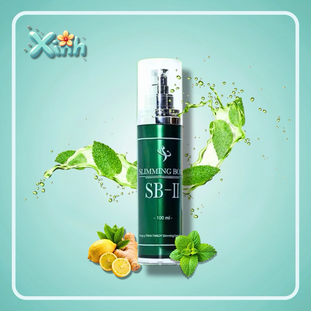 Tinh dầu ủ nóng Slimming Body SB II Slimming Care đẩy tan mỡ bụng  - Xinh