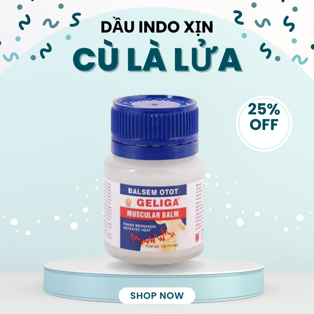 Dầu Cù Là Lửa GeLiGa Chính Hãng 40gr