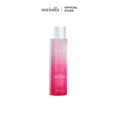 Toner Hồng PHA Tẩy Da Chết Dịu Nhẹ, Dưỡng Sáng G.G.G Wonder Glow PHA Brightening Toner