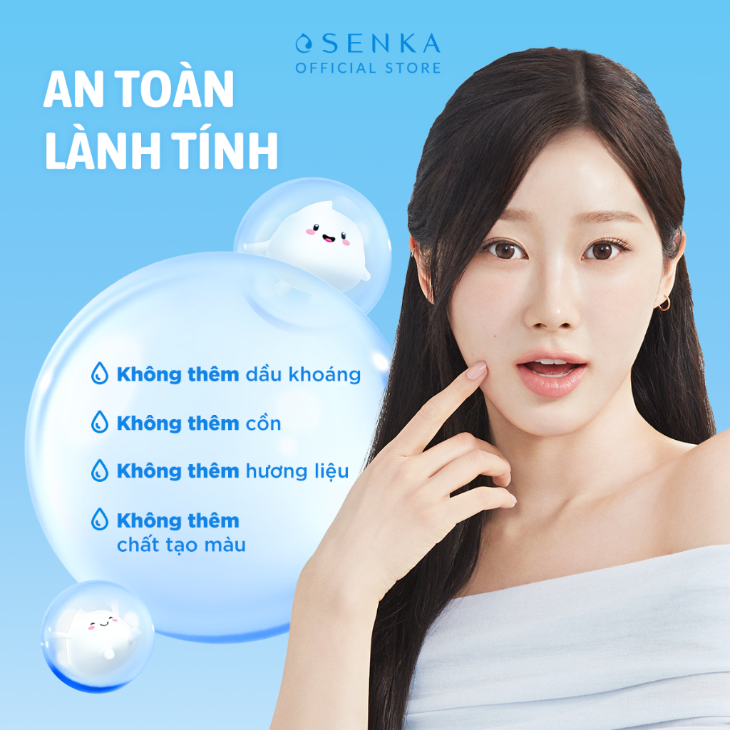 Nước Tẩy Trang Senka Micellar Giảm Mụn Senka A.L.L Clear Water Acne Care 400ML | BigBuy360 - bigbuy360.vn
