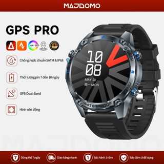  MAJDOMO Đồng Hồ Thông Minh GPS Pro Chống Nước 5ATM Màn Hình AMOLED 1.43 inch 100 Chế Độ Thể Thao Smart Watch 