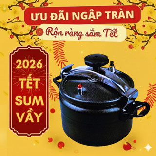 Nồi áp suất đáy từ Fujika nồi đa năng đun được mọi loại bếp dung tích 4L - 5L - 7L bảo hành 12 tháng