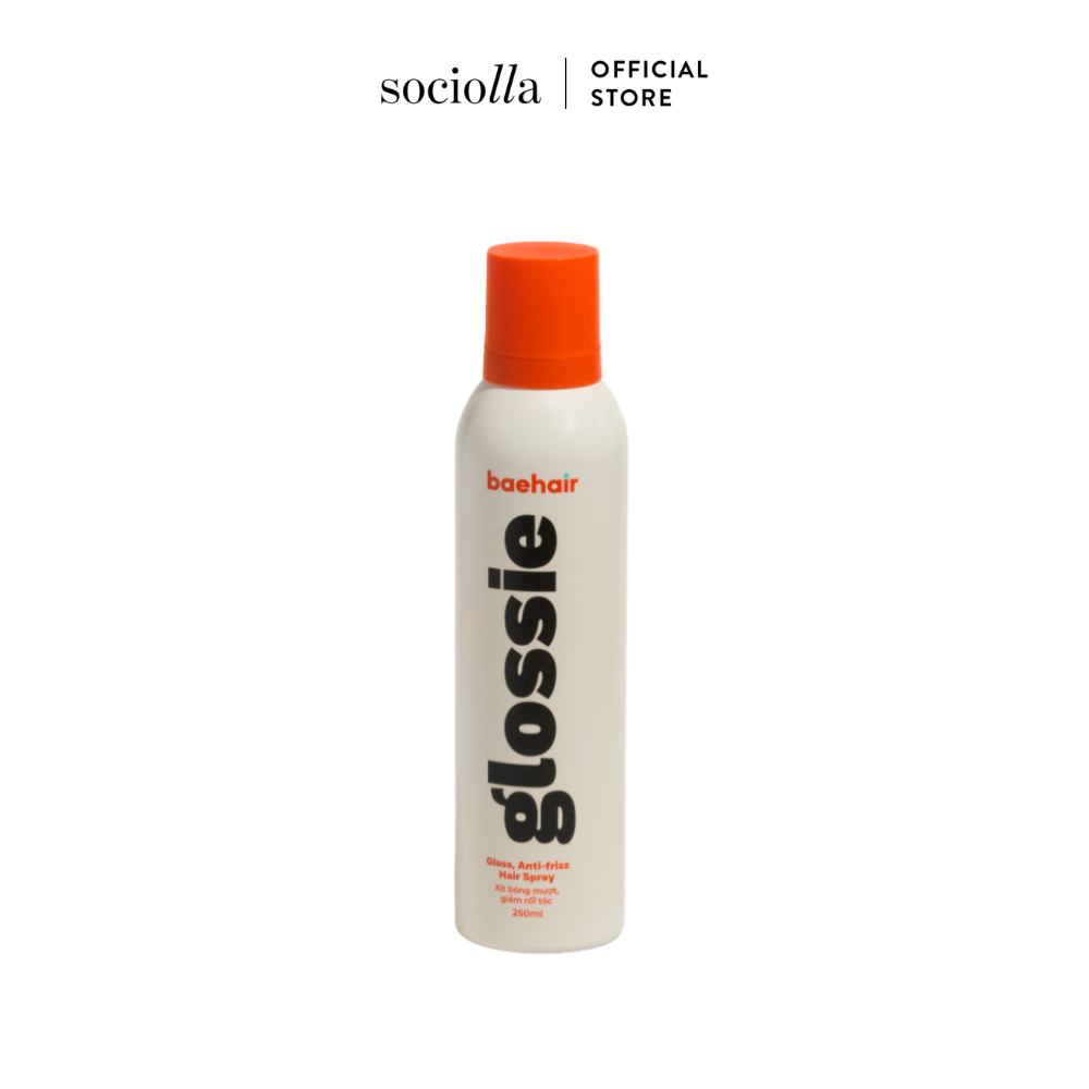 Xịt Dưỡng Bóng Tóc Baehair Glossie Gloss, Anti-Frizz Hair Spray