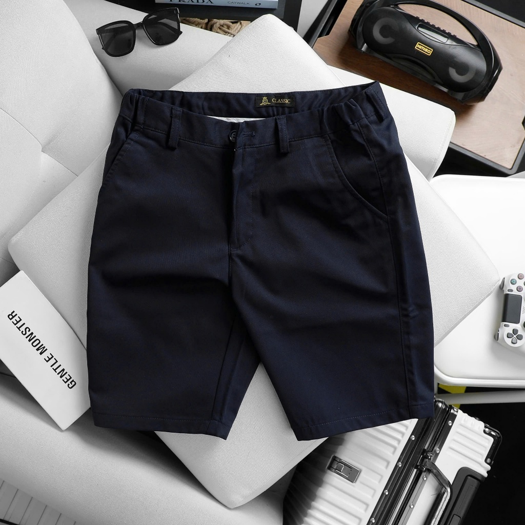 Quần Short Nam Kaki Hàn Quốc Cao Cấp Quần Lửng Phú Vy Fashion Co Giãn Phong Cách Lịch Lãm Trendy Fro