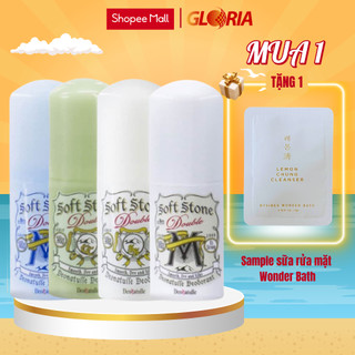  Lăn Nách Đá Khoáng Khử Mùi Soft Stone Deonatulle Nhật Bản Mẫu Mới 20g 