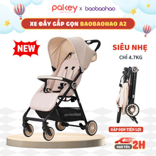   FREESHIP  Xe Đẩy Cho Bé Đa Năng Baobaohao A2 Chính Hãng Xe Đẩy Gấp Gọn Em Bé Siêu Nhẹ An Toàn Tiện Lợi - Có Hỏa Tốc 