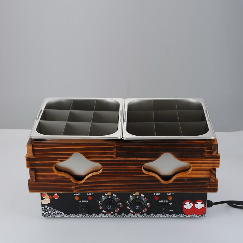 Nồi nấu lẩu oden đôi 18 ngăn