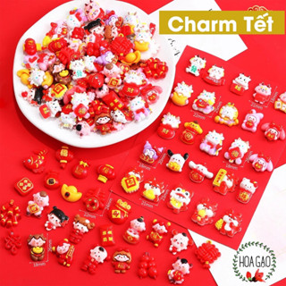   Tự xé  Combo 50 100 CHATRM TÚI TẾT làm đồ chơi quà tặng cho bé trang trí handmade 