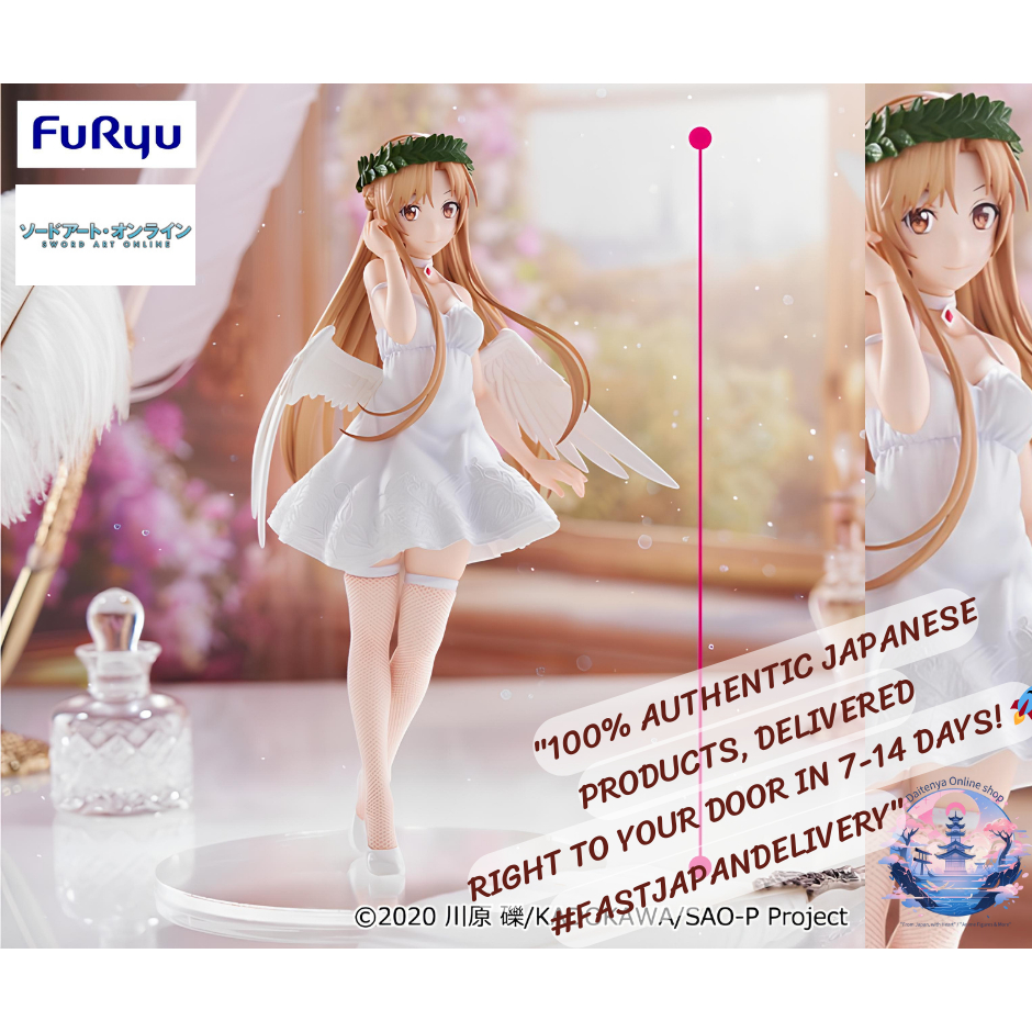 [FURYU]🤍 Sword Art Online BiCute Pure Figure – Asuna (Angel Ver.)