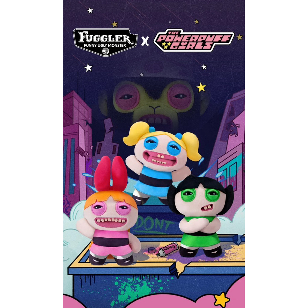 𝐅𝐮𝐠𝐠𝐥𝐞𝐫 𝐏𝐨𝐰𝐞𝐫𝐏𝐮𝐟𝐟 𝐆𝐢𝐫𝐥𝐬 • Đồ Chơi Gấu Bông Quái Vật Có Răng Fuggler