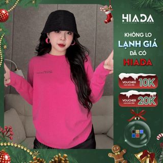  Áo thun Babytee HIADA cổ tròn dài tay chất liệu Cotton Quảng Châu in Cao Thành  HIADA 21  