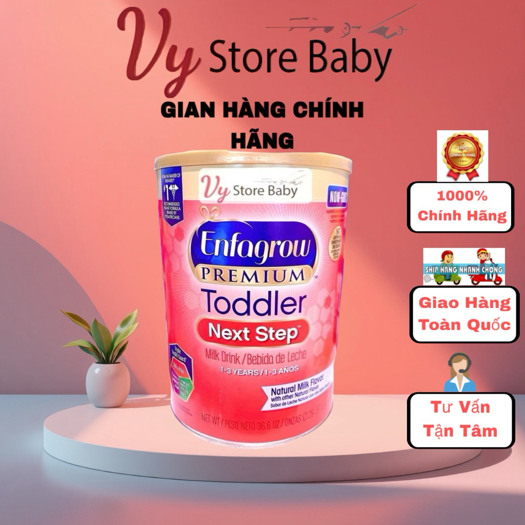 Sữa Enfagrow Premium Toddler nắp đỏ / nắp vàng 1,04g/907gr/680gr
