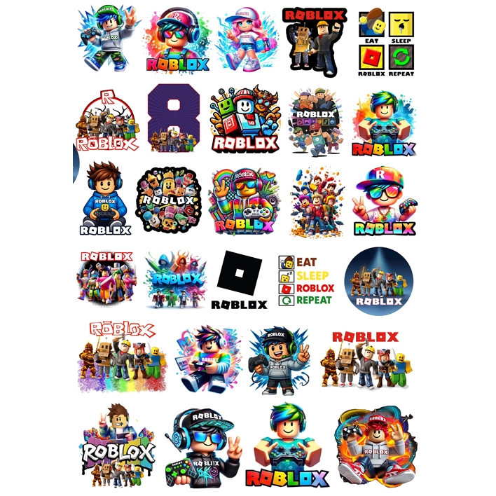 Sticker hình Roblox /cốc  Roblox ảnh dán hình Roblox /cốc  Roblox nhiều mãu