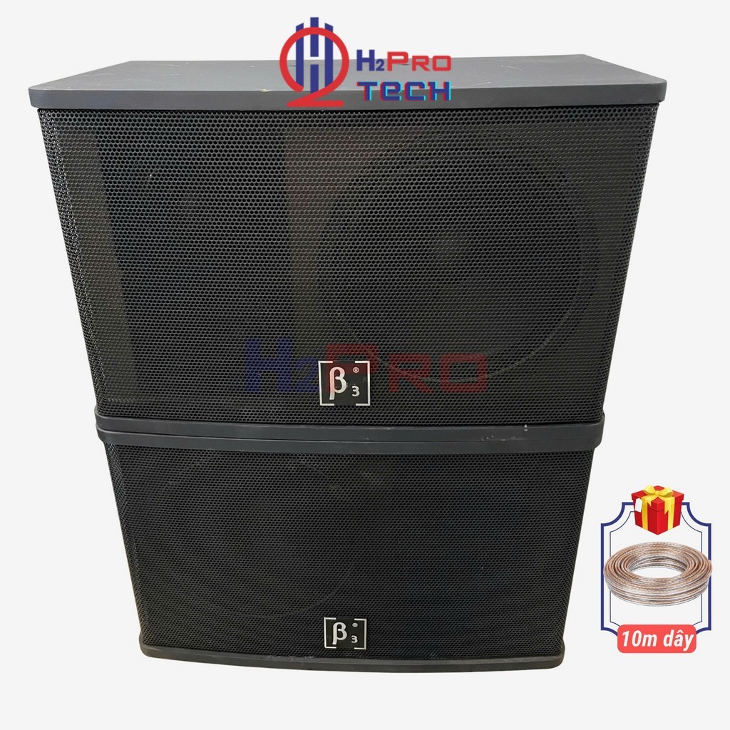 Đôi Loa Karaoke Nhật Bãi Bass 25 B3 811P 900W (Bãi nguyên zin), 4 Treble, Loa Karaoke Gia Đình-H2Pro