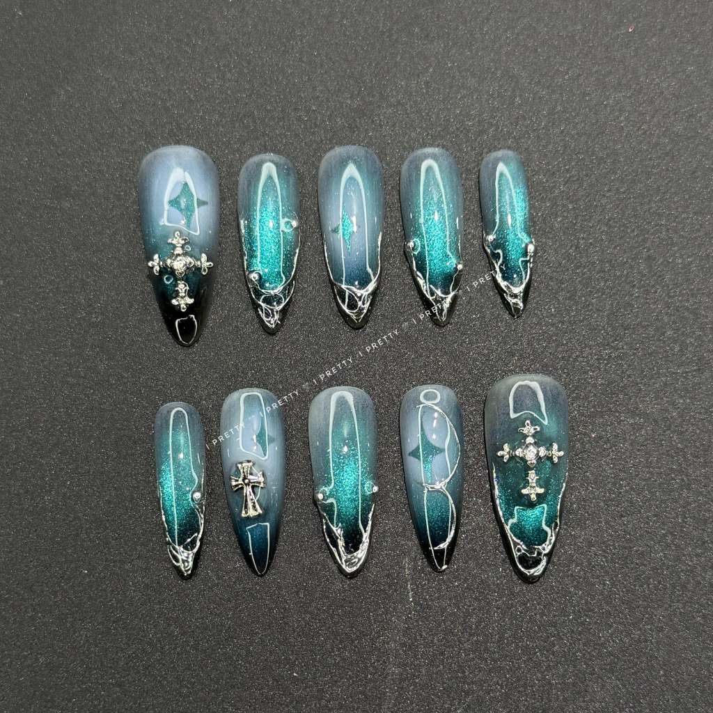 [H120] Nailbox thiết kế - Icy Mint - Độ bóng cao