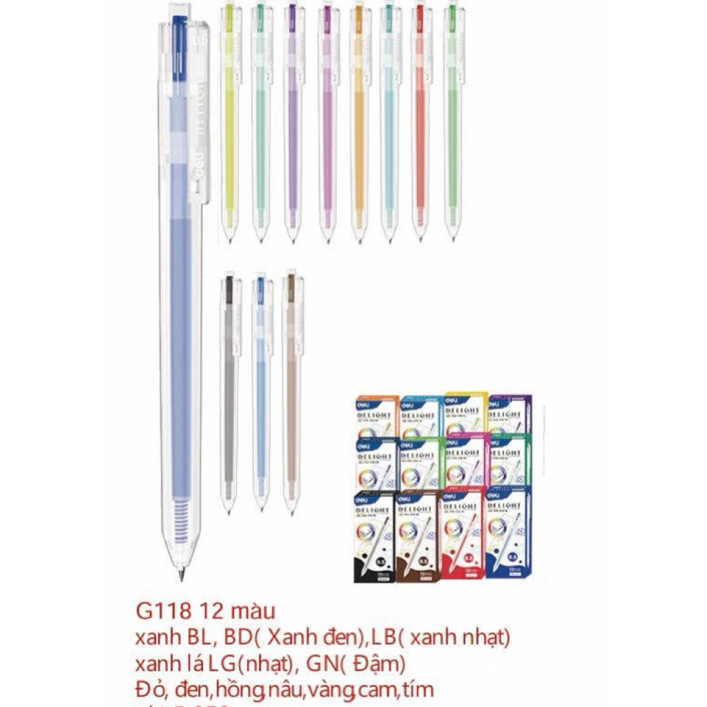 Bút Gel Deli G118