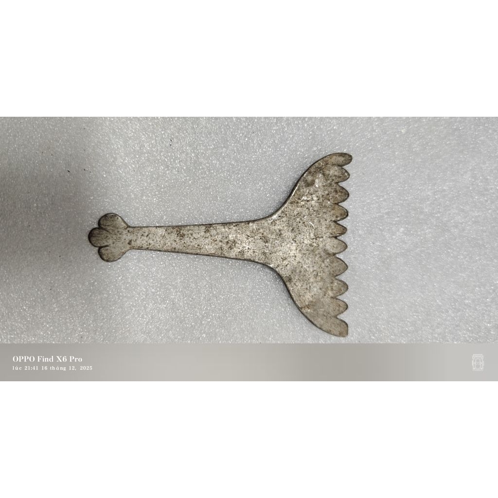 Cào tro bằng nhôm kiểu Nhật dùng trong nghi lễ trà đạo nướng Hibachi Nhật Bản