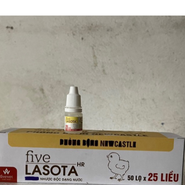 lasota chịu nhiệt  liều 25 con cho gà chim