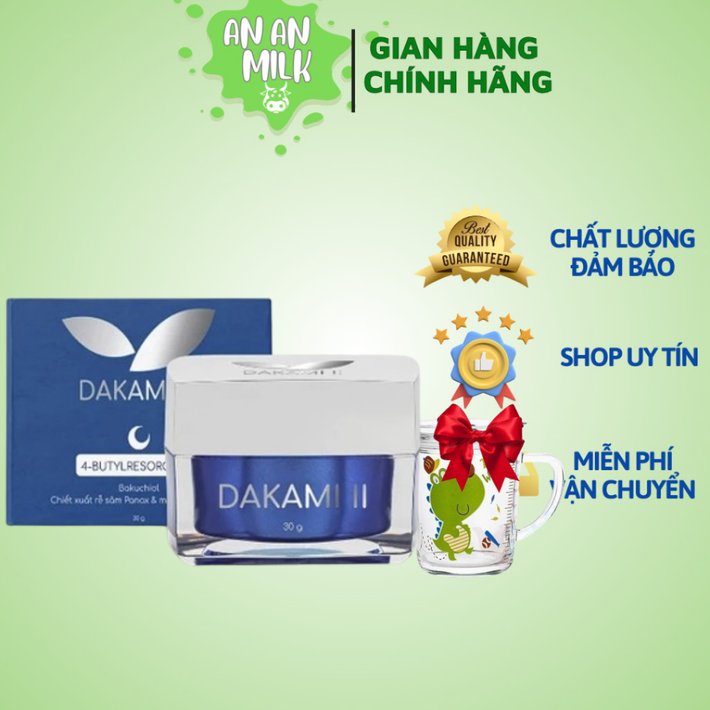 Kem DAKAMI II Dưỡng Trắng Da, Mờ Nám Sạm & Chống Lão Hóa  -  AN AN STORE