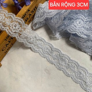 Ren thun viền ,có 8 màu , size 3cm (5 mét)