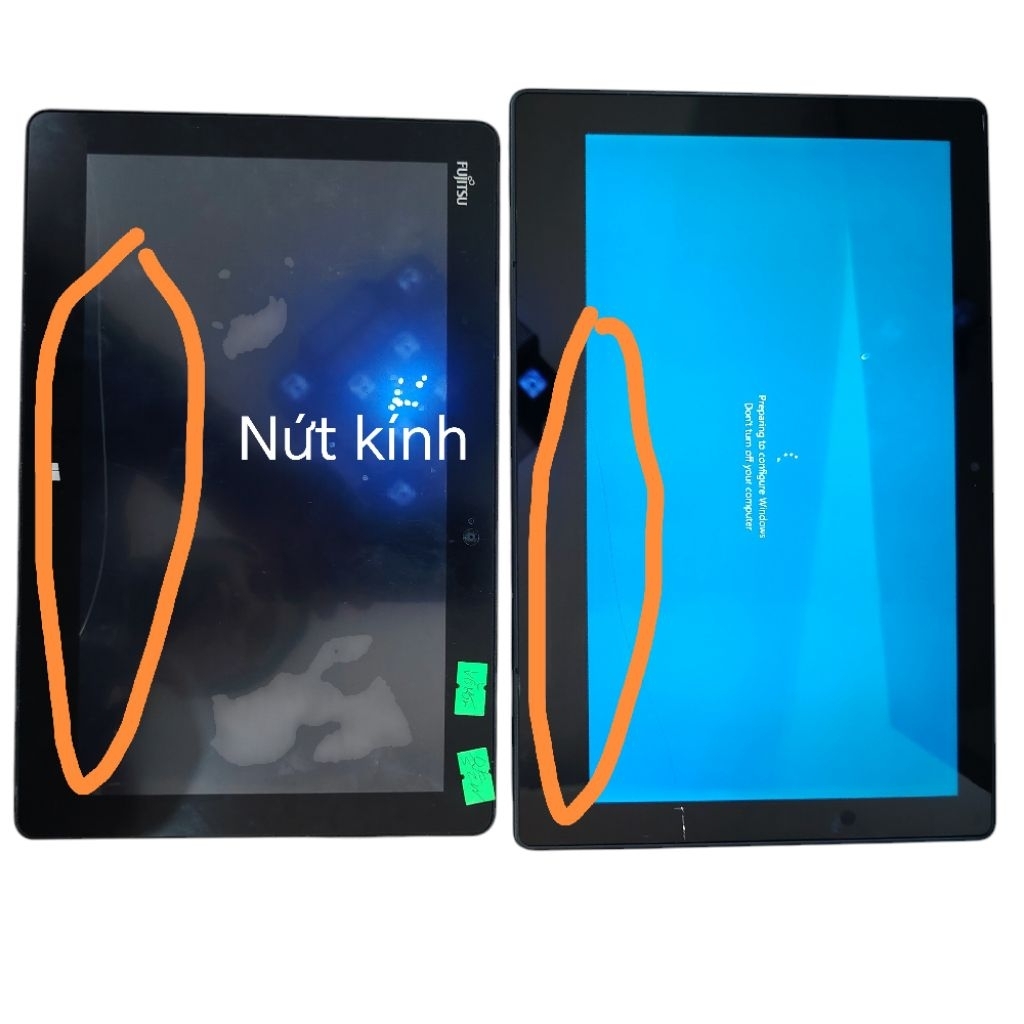 Thanh lý mtb fujitsu arrow Q616 và mtb Nec versapro vkt12s-7 Fujitsu Q775 Lỗi Nứt kính