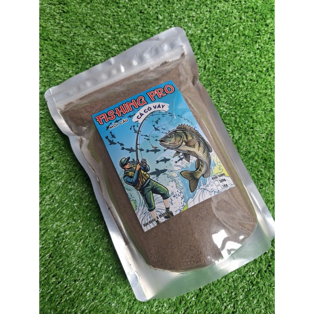 1kg Mồi Câu Cá Fishing Pro Mồi Câu Cá Da Trơn Mồi Câu Cá Tra Mồi Câu Cá Có Vảy Mồi Câu Cá Phi Mồi Câ