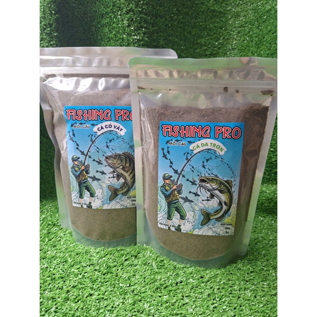 1kg Mồi Câu Cá Tổng Hơp Fishing Pro Mồi Câu Cá Trộn Sẵn Mồi Câu Cá Tra Mồi Câu Cá Chép Mồi Câu Cá Sô