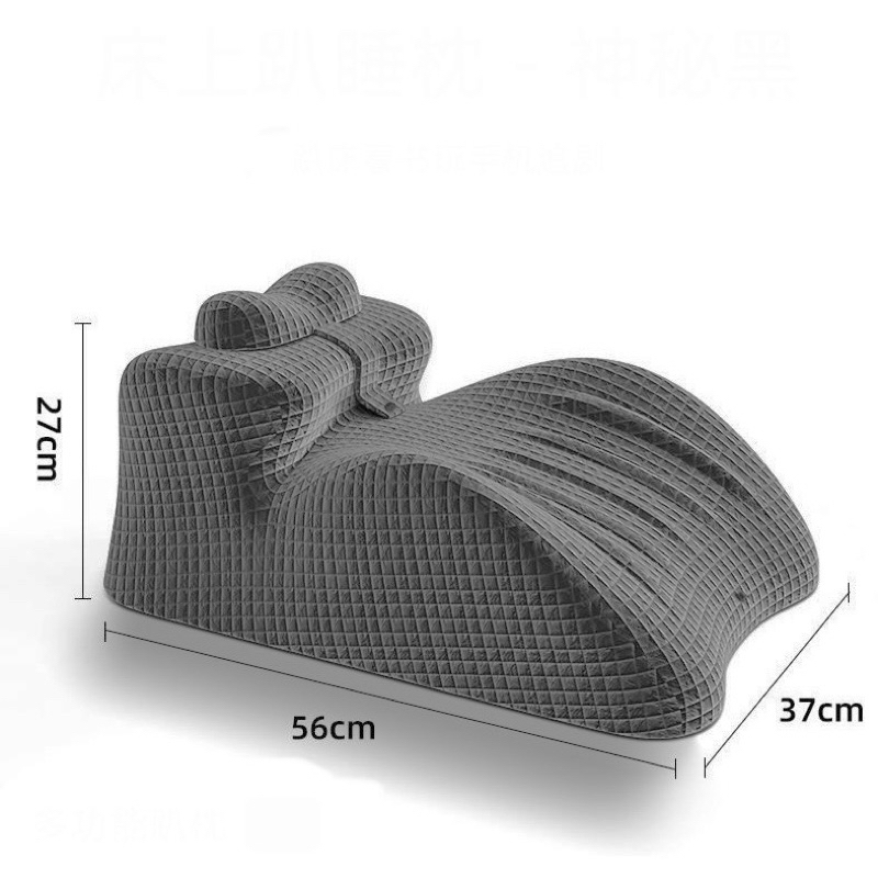 Gối ngủ nằm sấp đệm tựa lưng gác chân ngủ gối tình yêu cao su non vỏ tháo rời