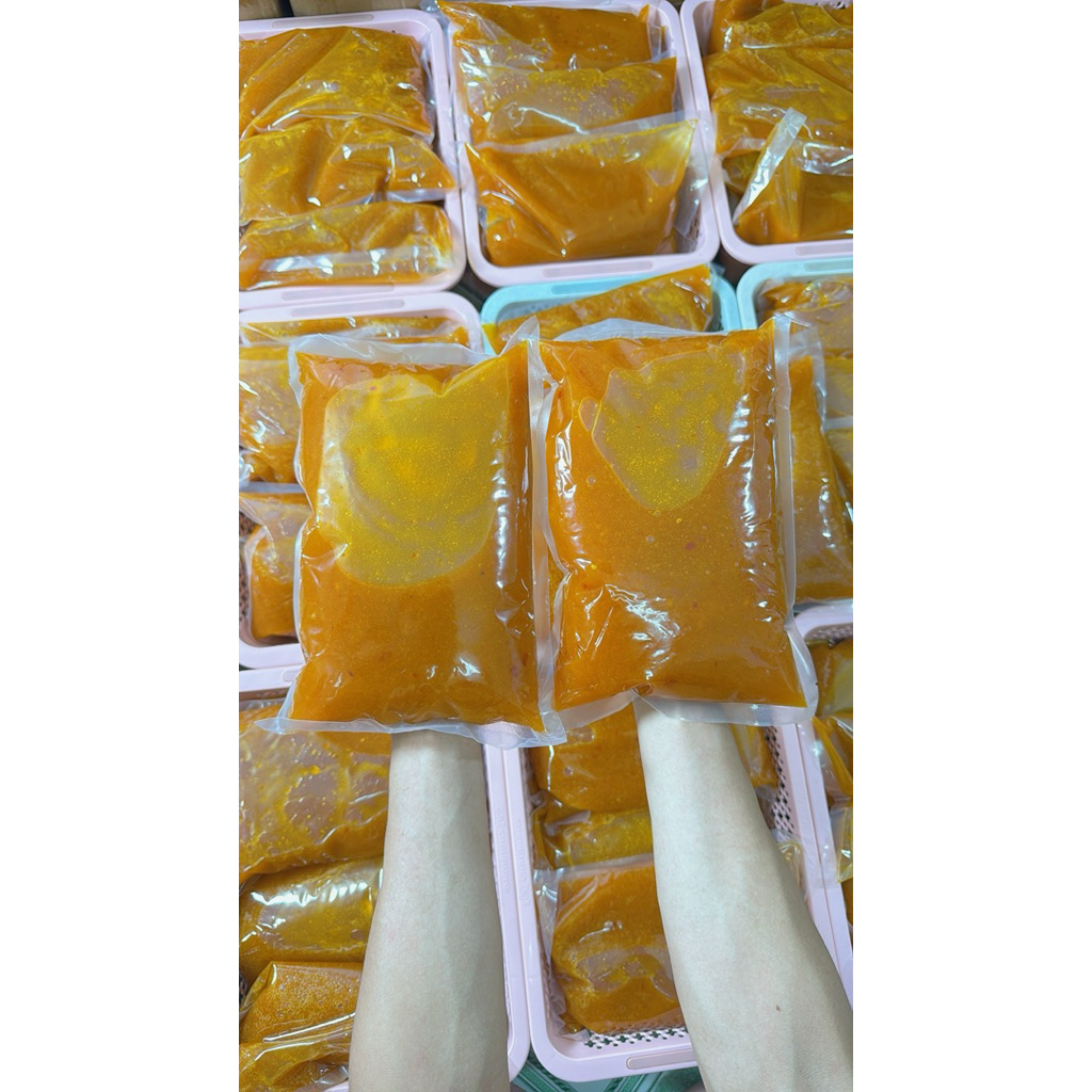 Bịch 1kg muối béo chấm bánh tráng ( bịch 1kg )